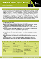 Image link to the Combine Mental Toughness, Happiness, and Flow Course Promotional Pamphlet
